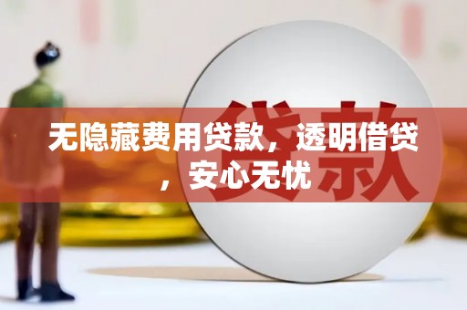 天心无隐藏费用贷款，透明借贷，安心无忧
