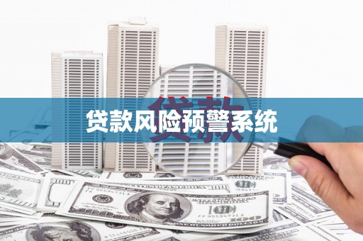 沙湾贷款风险预警系统