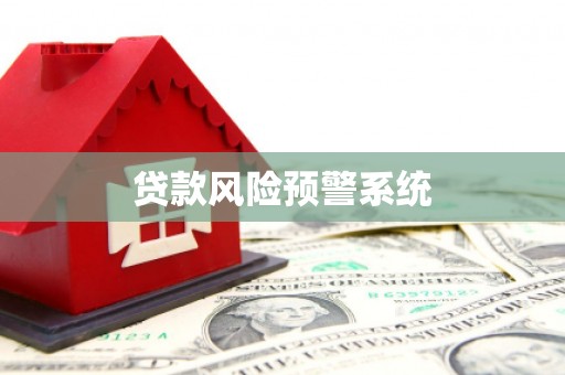 合浦贷款风险预警系统