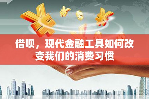 林芝借呗，现代金融工具如何改变我们的消费习惯