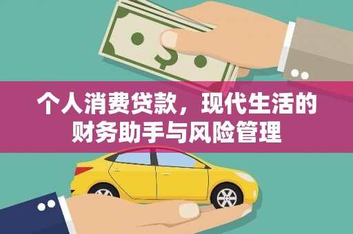 昂昂溪个人消费贷款，现代生活的财务助手与风险管理