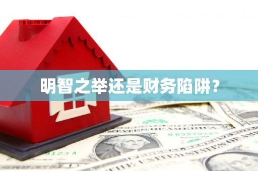 观音明智之举还是财务陷阱？
