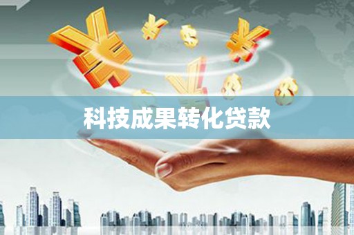 盘县科技成果转化贷款