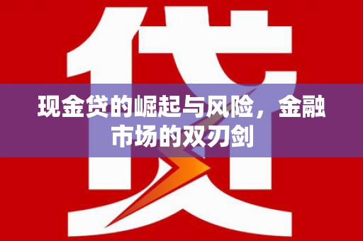 土默特右旗现金贷的崛起与风险，金融市场的双刃剑