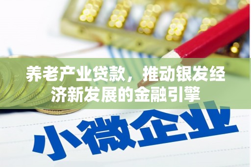 安定养老产业贷款，推动银发经济新发展的金融引擎