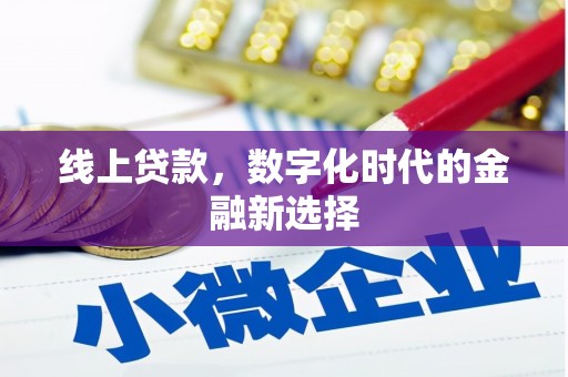 立山线上贷款，数字化时代的金融新选择