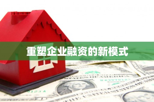 东兴重塑企业融资的新模式